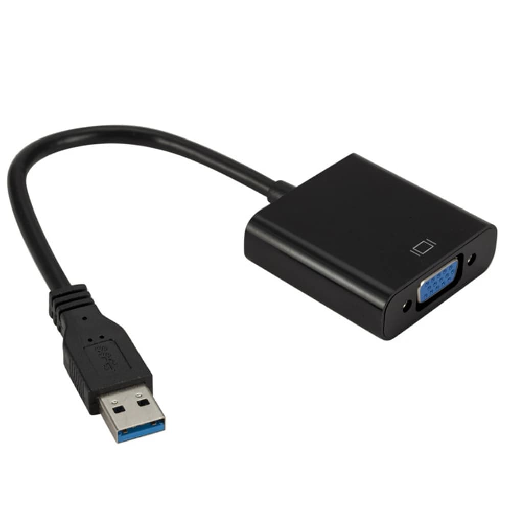 USB to VGA converter projector conversion cable USB3.0 to VGA interface external graphics card expansion display screen data cab