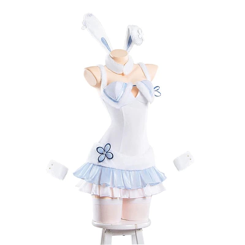 KK56Game Azur Lane IJN Umikaze Cosplay Costume Sea Breeze Mini Dress Bunny Girl Pajama Cos Private for Hallowmas Party Role Play