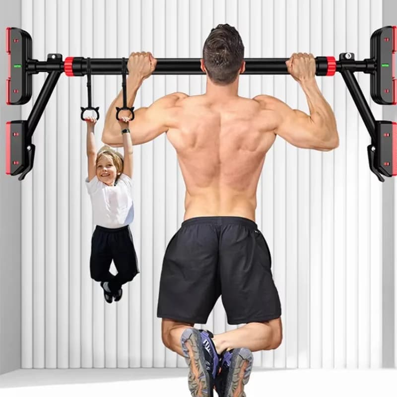 Traction bar for home gym security support door for upper body training Simple installation