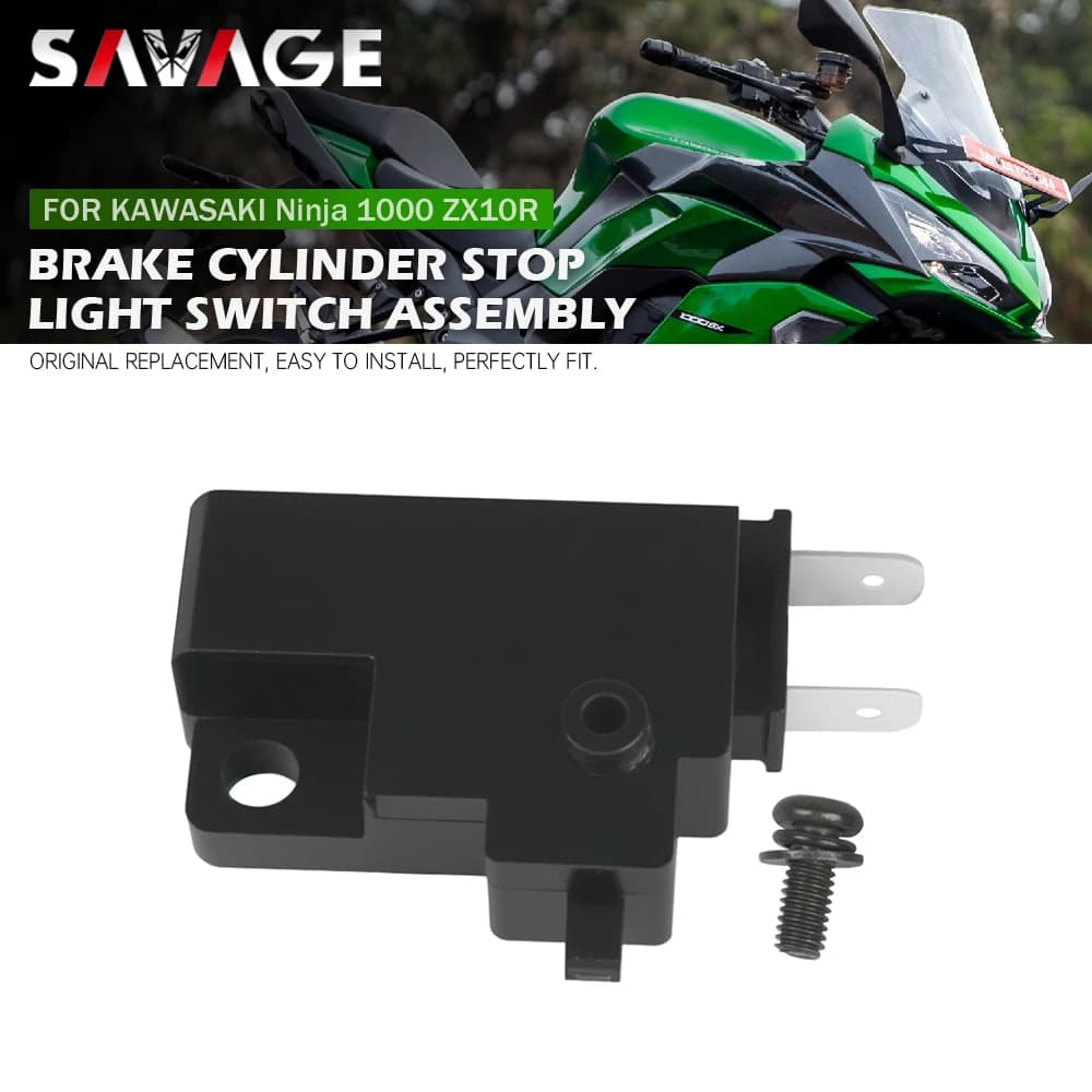 Sensore interruttore luce stop cilindro freno anteriore per Kawasaki Ninja 1000/SX ZX-10R ZX-14R ZX-6R Z1000SX Z900RS ZZR1400 VERSYS