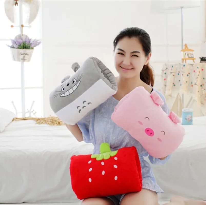 Cuscino Cuscino Pisolino debole Hero Livello 1 Cuscino per il braccio Cuscini per dormire non elettrici Scaldamani Regalo carino per i bambini Suho Travel