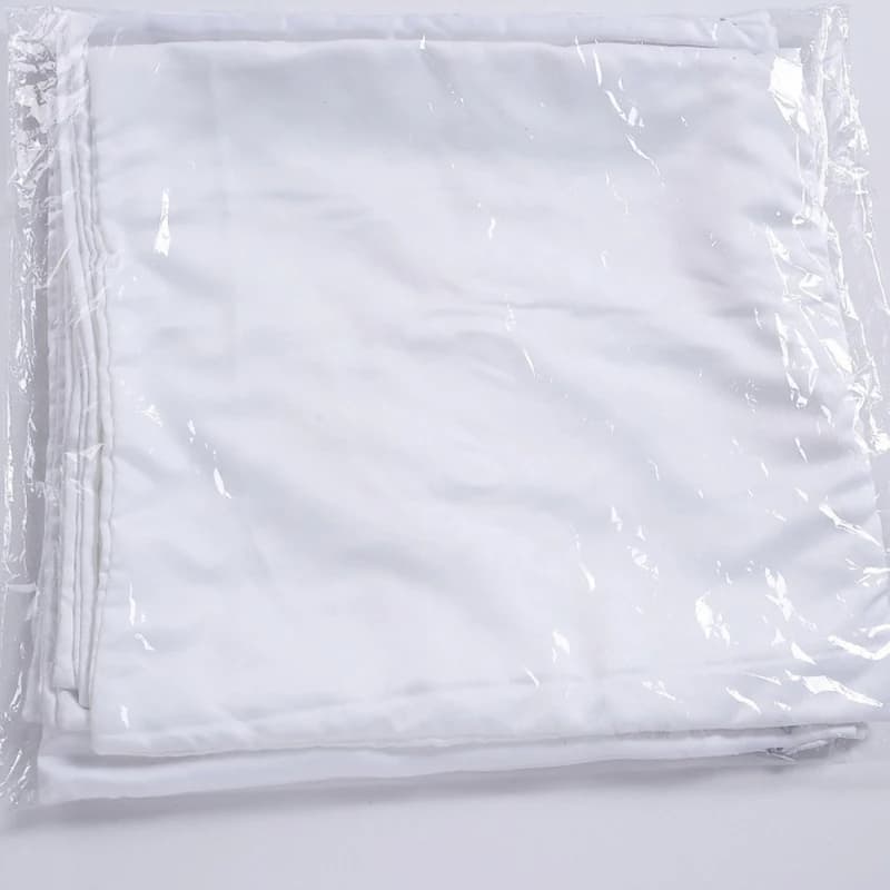 10 pezzi federe per cuscini a sublimazione sfusi fodere per cuscini bianchi in bianco fai da te fodere per cuscini a trasferimento termico peluche corto con cerniera invisibile