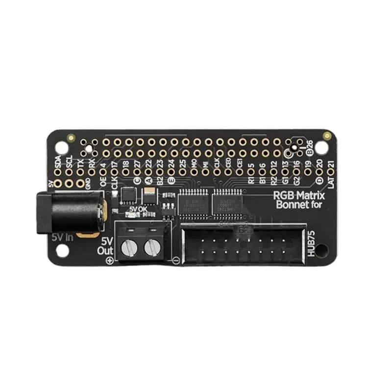 B27B 3211 Adafruit RGB Matrix Bonnet Module For Raspberry Pi 3211 Display