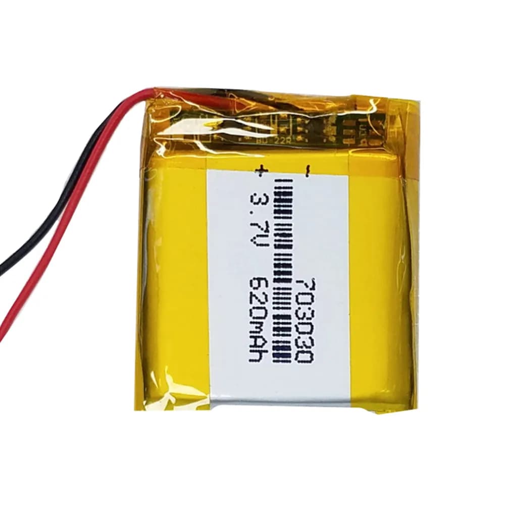 Batteria Lipo Ricaricabile 703030 753030 3.7V 620mAh per JBL Everest Elite 300 E45 E45BT E55BT 650BT, Telefono per Bambini e Smartwatch