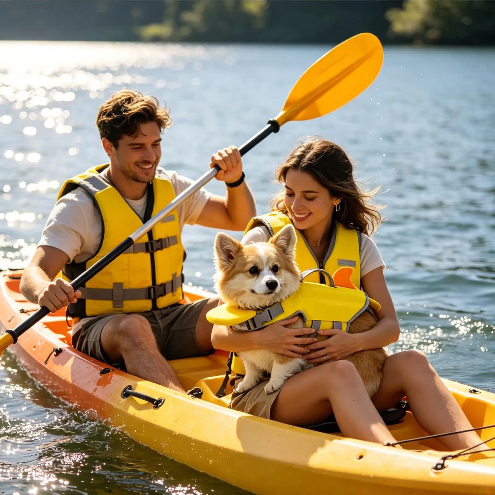 Life Jacket For Dogs Adjustable High Buoyancy Waterproof Dog Floating Vest Water Jacket For Puppy Small Medium Pet Pool Outdoor