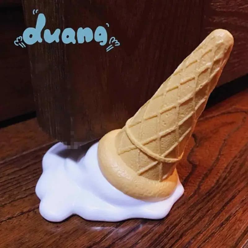 Fermaporta decorazione tappi decorativi per porte da pavimento per la protezione del pavimento fermaporta per Banana o gelato zeppe per fermaporta