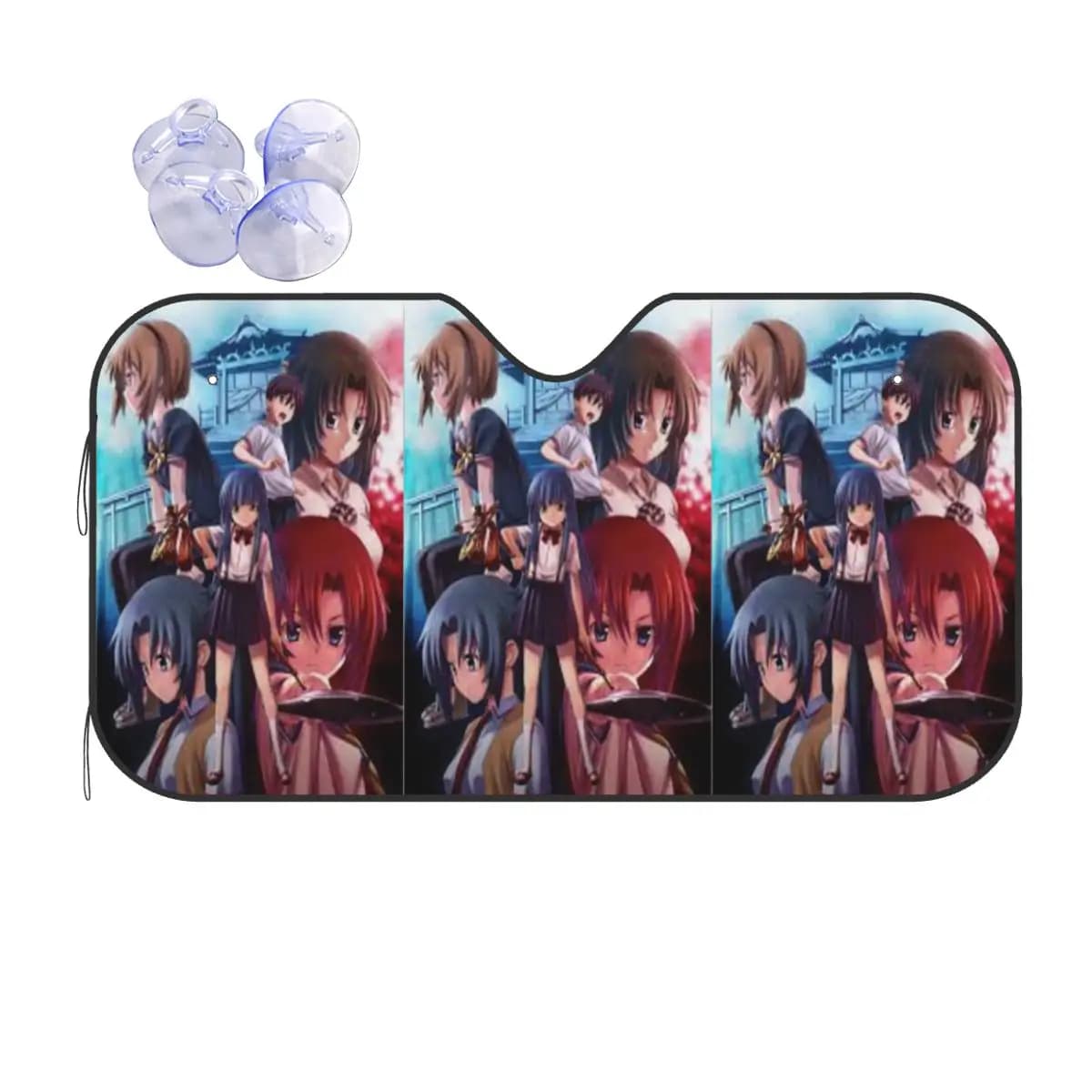 Higurashi No Naku Koro Ni Parasole Parabrezza Auto Parabrezza Anteriore Finestra Parasole Accessori Coperture