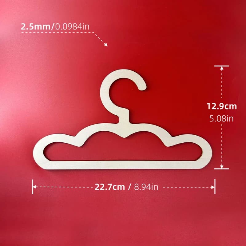 Appendiabiti per bambini in legno stile nordico a forma di orsetto e nuvola, appendiabiti creativo fai da te per neonati e bambini, decorativo in legno
