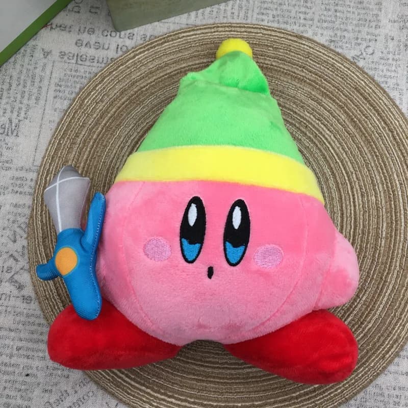 Peluche Anime Star Kabi Kirby, Morbido Pupazzo Imbottito, Cuscino Decorativo Rosa Soffice, Giocattoli Regalo per Bambini