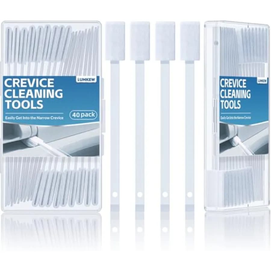 Disposable Crevice Cleaning Brushes for Small Spaces, Detail Gaps Scrub Cleaner Brush Set for Toilet Bowl Corner, Household Cle