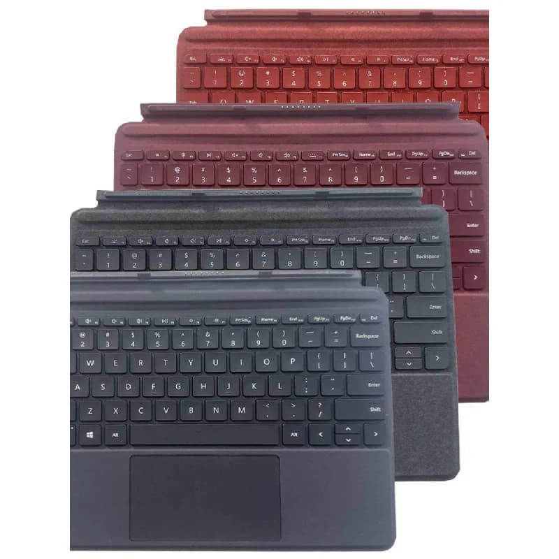 Sg+ For Microsoft Surface 1840 GO 2 3 4 Tablet Keyboard Black Burgundy Gray Red