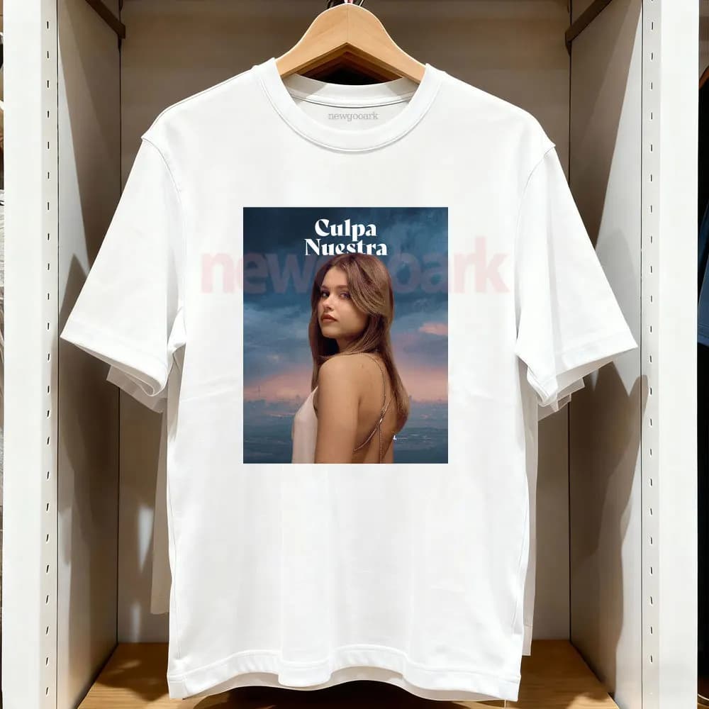 Noah Moran Nick Lester T Shirt Spanish Romantic Films Culpa Nuestra Poster Graphic T Shirts Culpa Mia Shirt Woman Man Cotton Tee