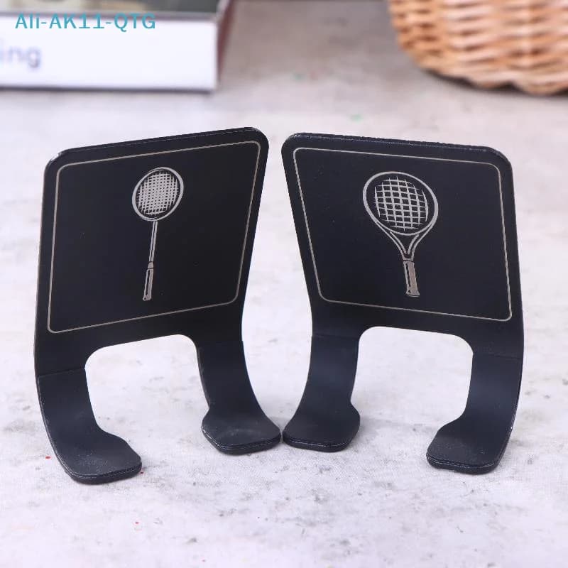 NEW Universal Tennis Racket Door from Wall, Vertical Stainless Steel Display, Badminton Rack Support