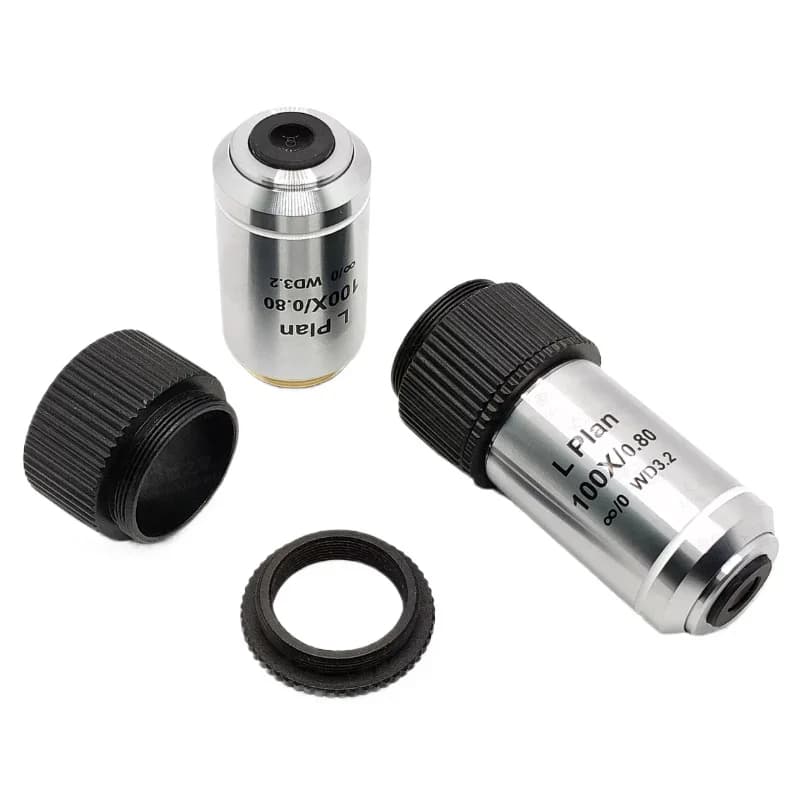 1pc Adapter Ring M25 To 25mm Objective Lens Adapter Ring Focusing Extension Rin 15mm Microscope Objective Interface Converter