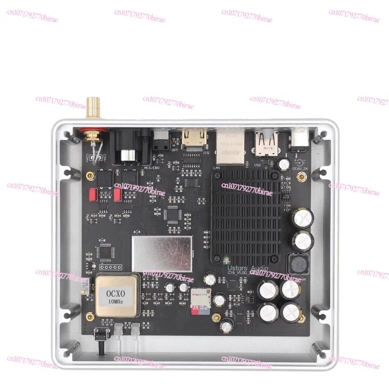 C19 HiFi Music Bridge, Oscillatore a cristallo termostatico Raspberry Pi OCXO AirPlay UPNP NAA