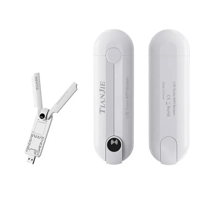 Router modem USB A29F-4G con doppia antenna e slot per scheda SIM, dongle Wi-Fi Internet ad alta velocità da 150 Mbps