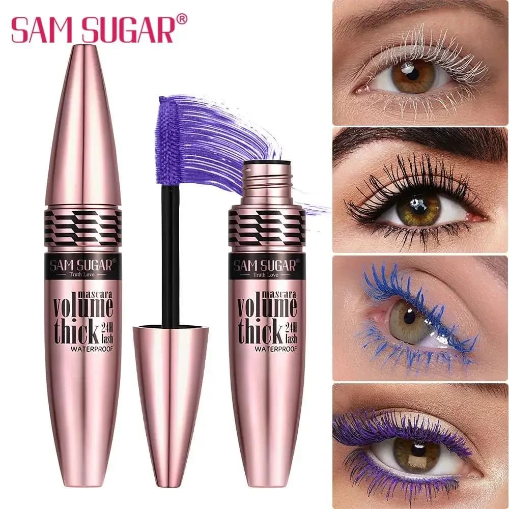 Volumizing Smudge Test Mascara Extension Curling Quick Drying No scales Colorful eyelashes for women Beauty cosmetics