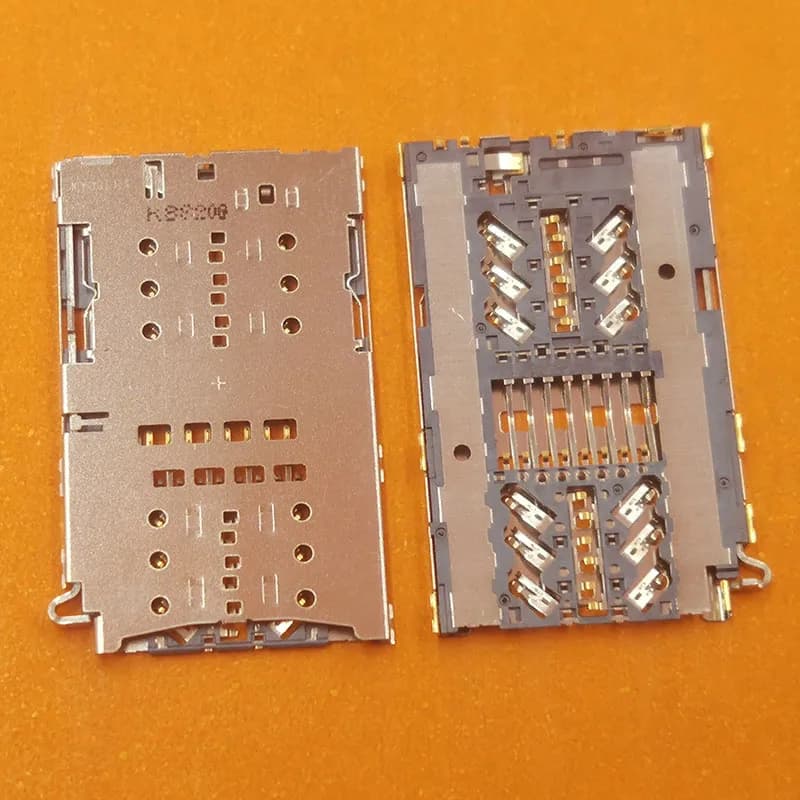 2 pz lettore di schede SIM Slot vassoio connettore supporto spina memoria per Samsung Galaxy A72 A725 A726 M52 M526 M40 M405F A90 A908 A905