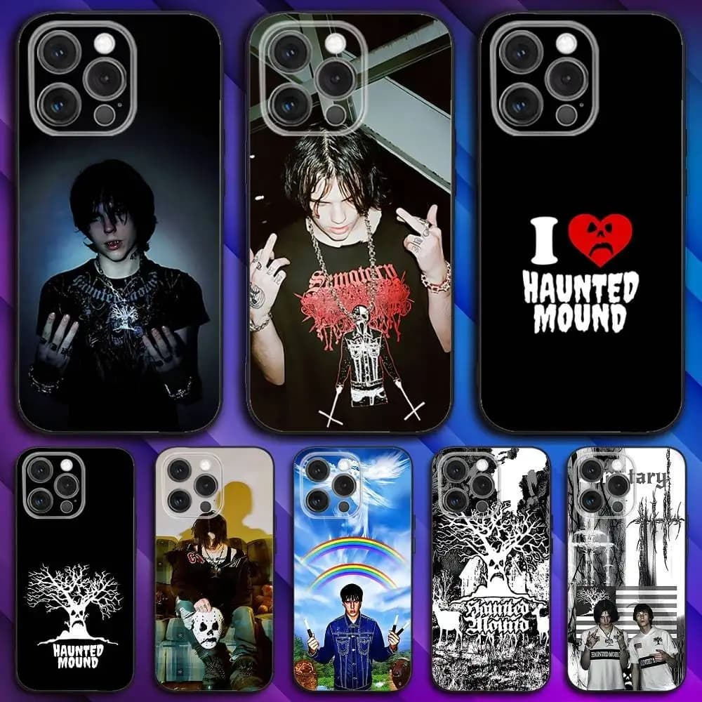 S-Sematary Haunted Mound Phone Case For iPhone 17,16,15,14,13,12,11,Pro,Max,Plus,X,XS,SE4,E,Mini,Soft Black Case