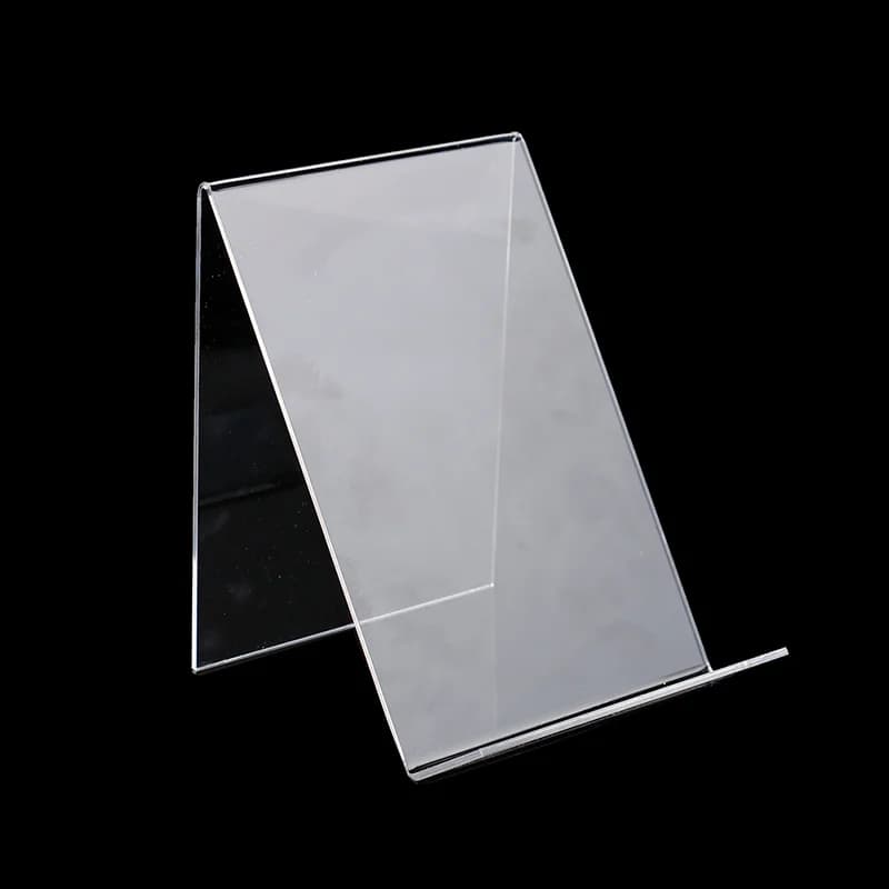【AH】1 pezzo Espositore in acrilico per libri, cornici, brochure, opere d'arte, organizer, espositore per prodotti, accessori per scuola e ufficio