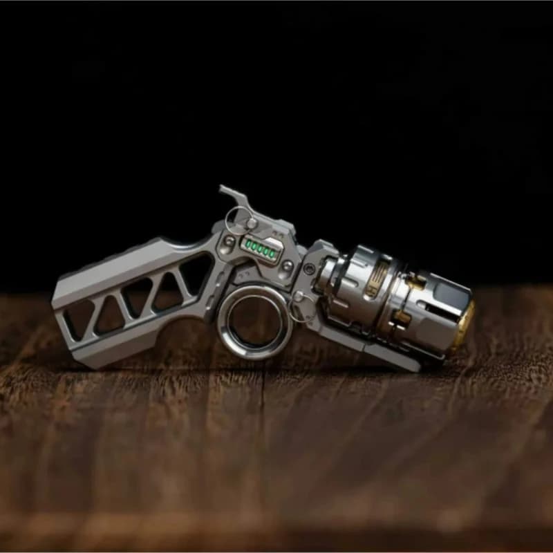 Giocattolo Antistress in Titanio DJG Destroyer Compound, Accessori da Scrivania per Ufficio, Slider Fidget Spinner