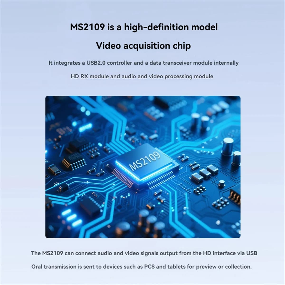 2025+ MS2109 -Compatibile con USB3.0 Scheda di acquisizione video HD 4K@30Hz per PC portatile HDTV USB3.0