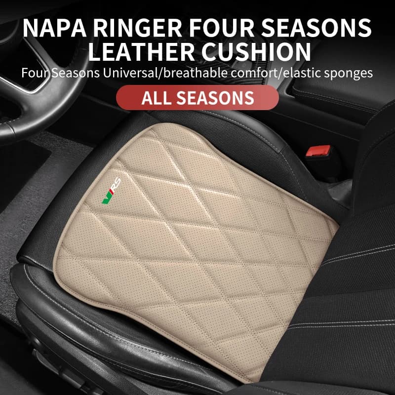 Front seat cushion for real leather Car Seat cushion Anti-slip breathable car seat cushion Skoda Octavia Virs RS IV