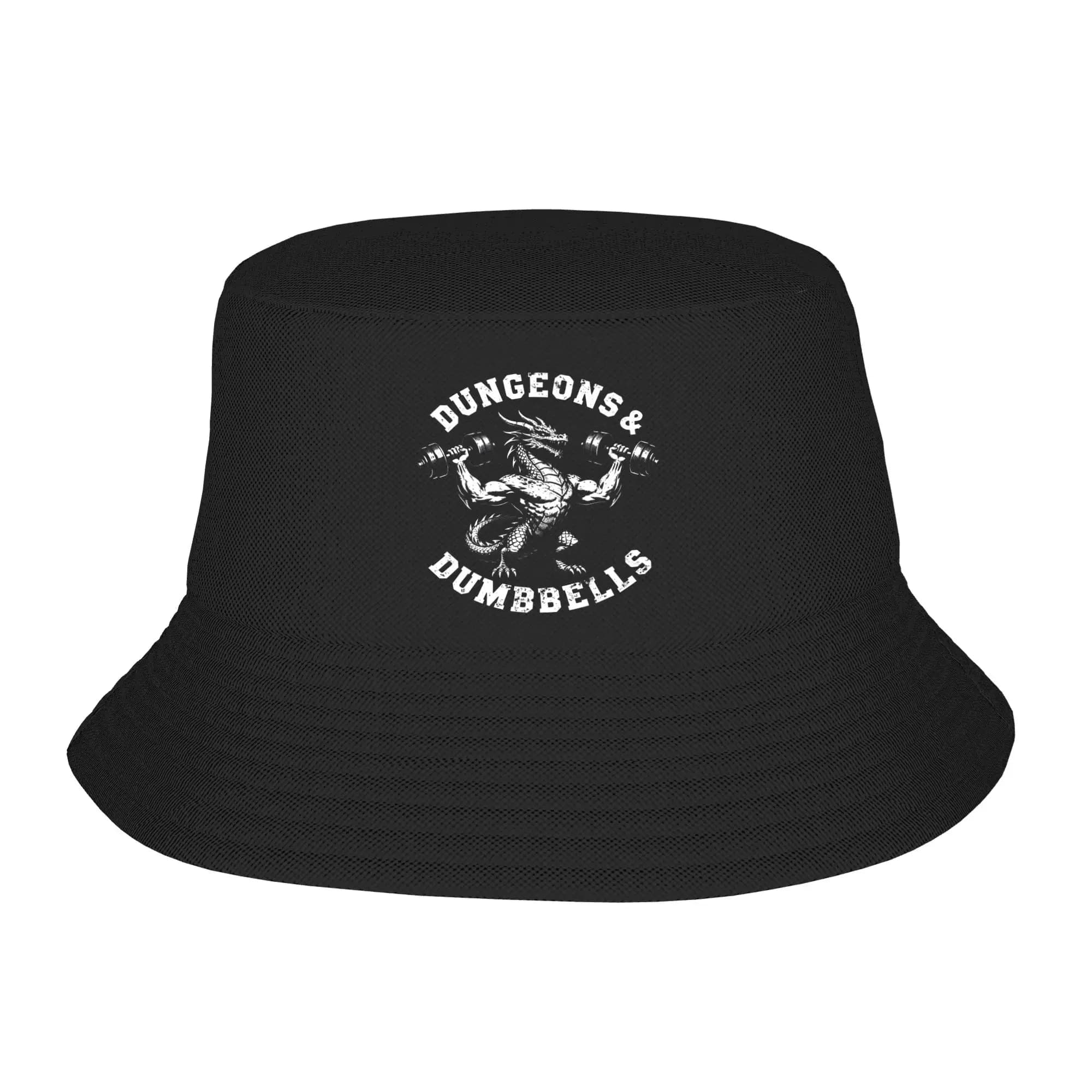 Vocation Getaway Headwear Dumbbells and Dragons Accessori Cappelli a secchiello Kawaii Girl Boy Cappello da sole