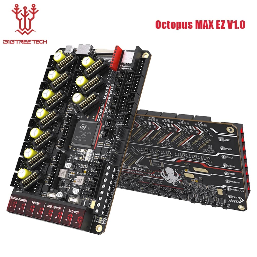 BIGTREETECH Octopus MAX EZ V1.0 BTT motherboard update Octopus Pro 3D printer parts TMC5160 TMC2209 for Voron 2.4 CoreXY kit