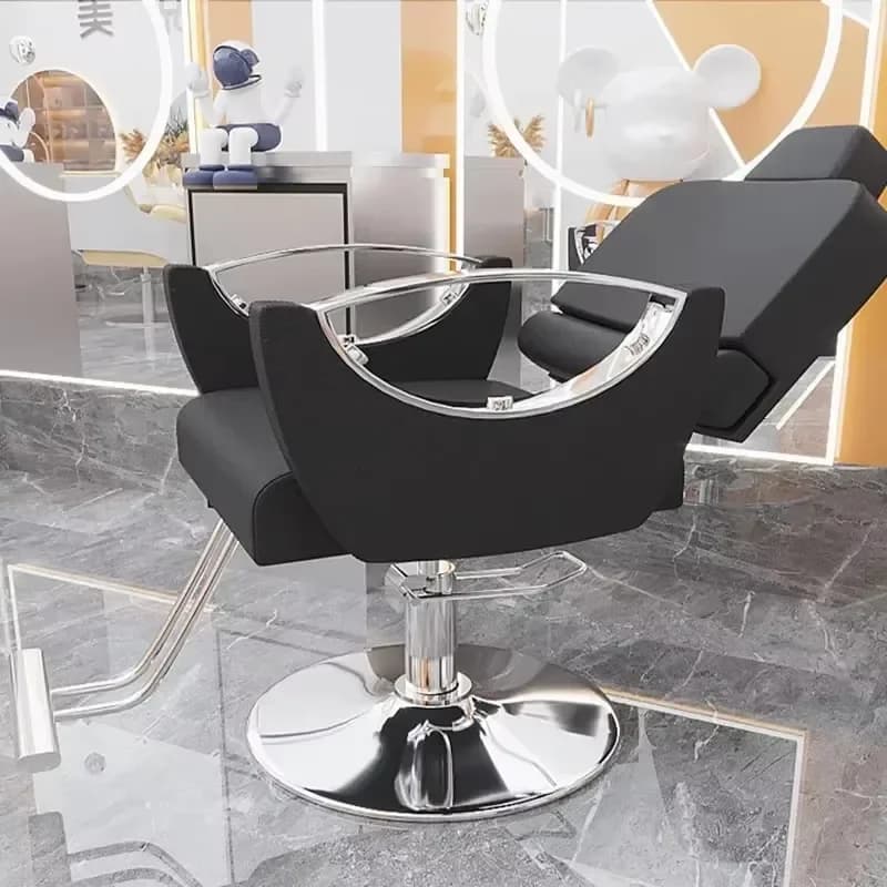 Ergonomic Fashion Barber Chair Luxury Gaming Personalized Equipment Makeup Barber Chair Beauty Recliner Kapperstoel Decorative