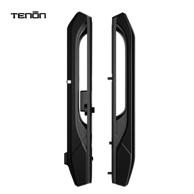 Tenon D7pro Serratura per porta intelligente completamente automatica con impronta digitale Serratura intelligente con tastiera digitale Wi-Fi elettrica con apertura delle vene del palmo