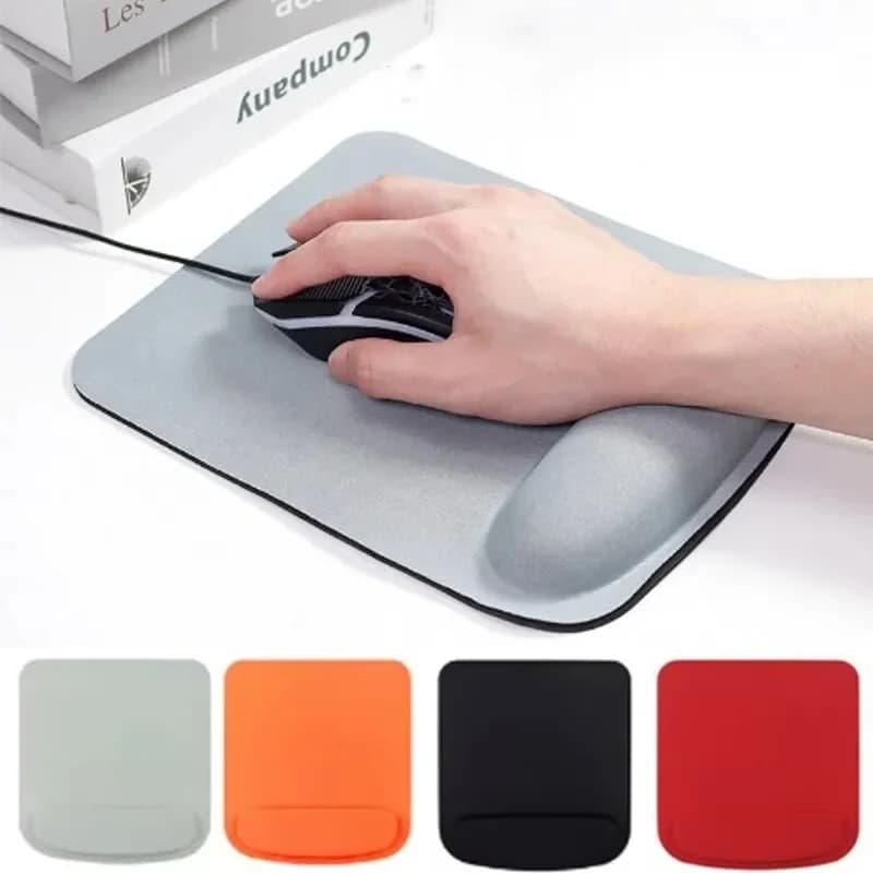 Tappetino per mouse ergonomico per poggiapolsi Comodo supporto per il polso Tappetino per mouse antiscivolo Tappetino per mouse morbido per PC Laptop Computer Tappetino per mouse da ufficio