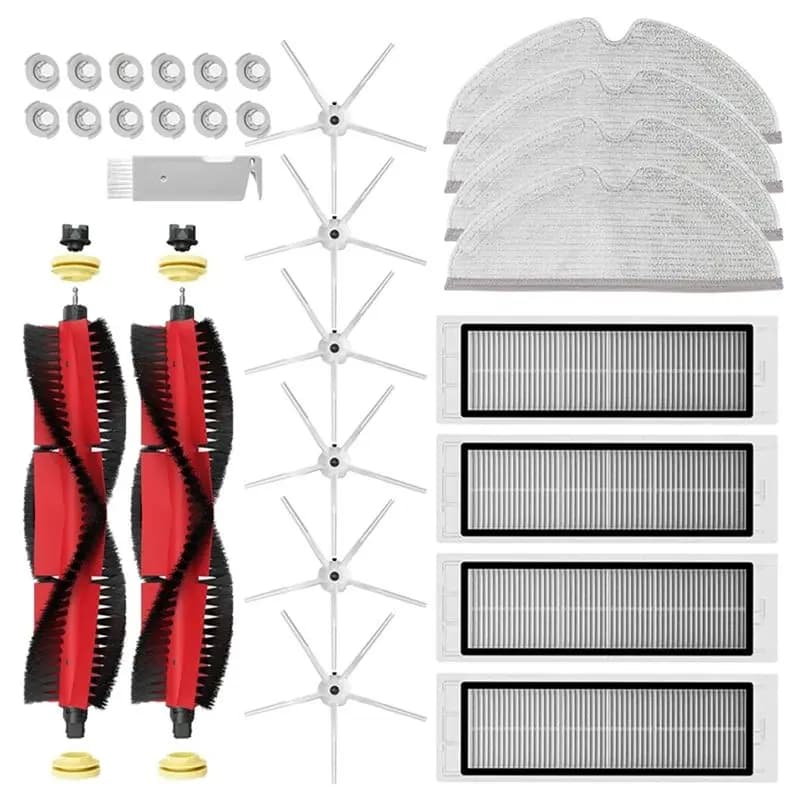 BISM For Xiaomi Roborock S5 Max S6 S6 Maxv Vacuum Cleaner Replacement Kit Roller Lateral Brush HEPA Mop Pin