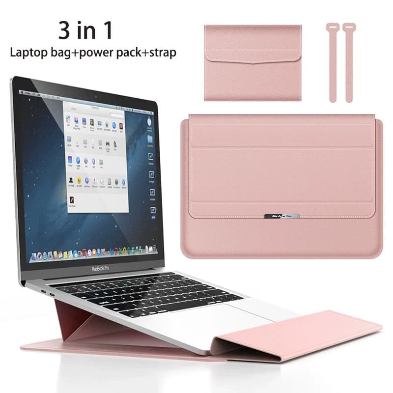 Custodia per laptop per MacBook Air 15 2025 Modello A3241 Borsa per laptop da 15,3 pollici con alimentatore per MacBook Air 13 M4 M3 13,6