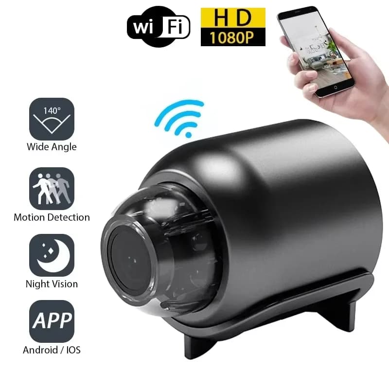 Xiaomi X5 Mini telecamera 1080P Visione notturna chiara Telecamere premium portatili leggere Rilevazione movimento Telecamera di sorveglianza WiFi wireless
