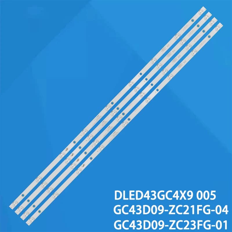 LED Strip 9 Lamp DLED43GC4X9 005 GC43D09-ZC21FG-04 GC43D09-ZC23FG-01 43PFF5081/T3 For MYSTERY MTV-4324 MTV-4324LT2 L43F1S