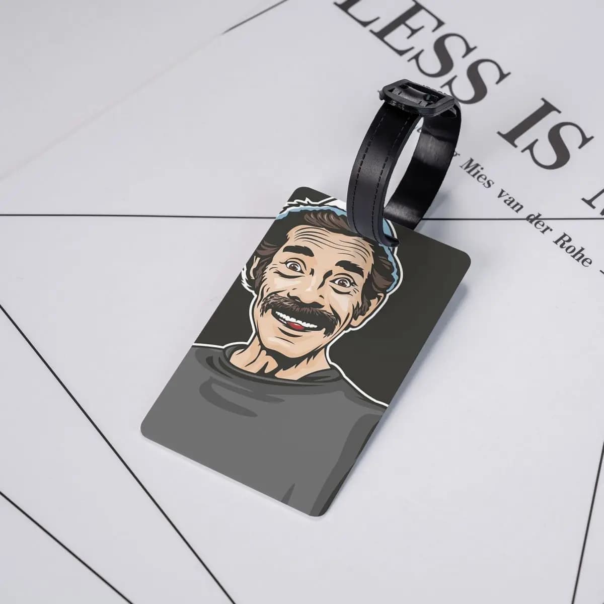 Don Ramon - El Chavo Del Ocho Etichette per Bagagli Accessori per Valigie Etichetta per Bagaglio da Viaggio Porta Etichetta con Nome e Indirizzo