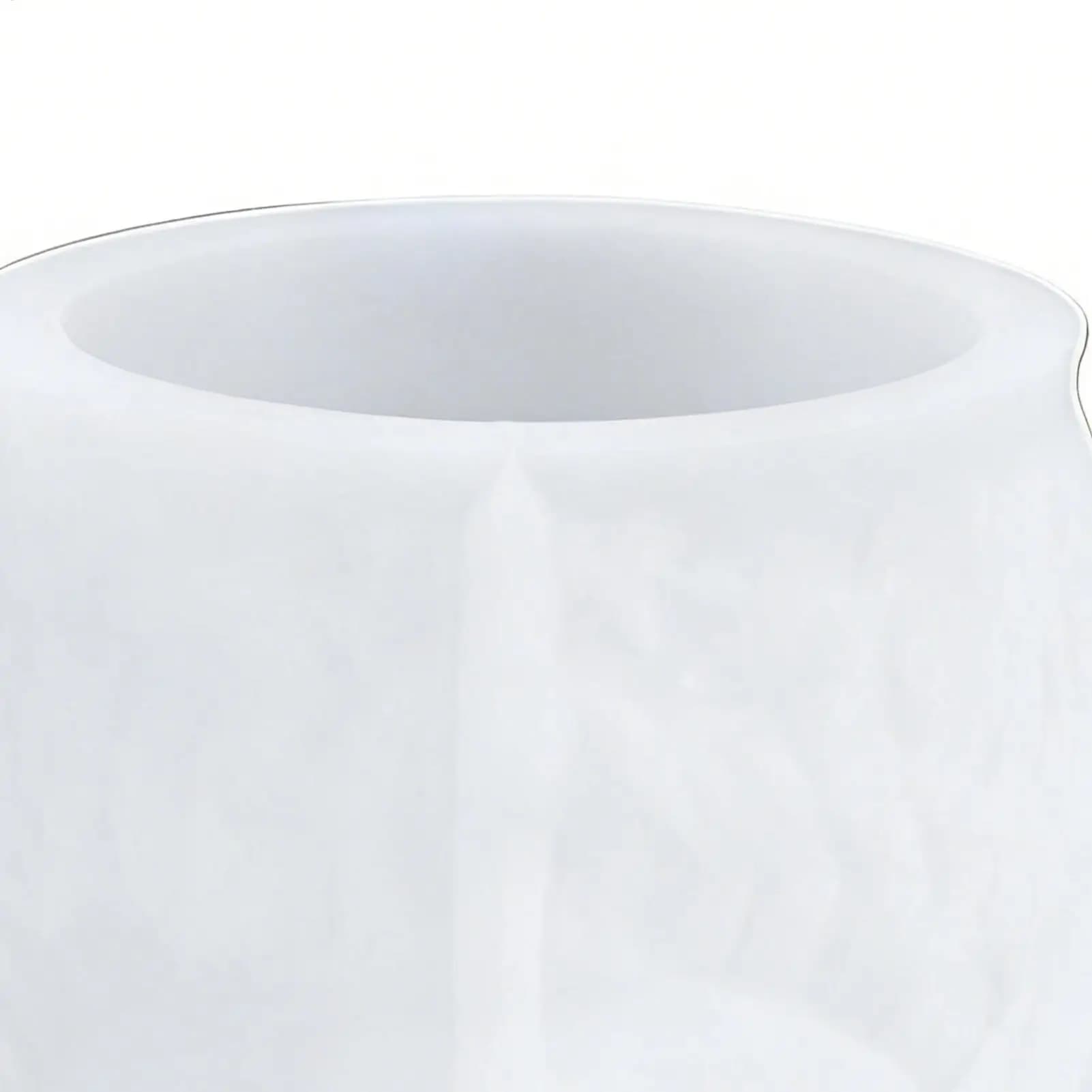 Stampo in silicone a forma di mucca, riutilizzabile, estetico, per vasi di piante, portacandele, per cemento, gesso, per principianti e professionisti, per la casa