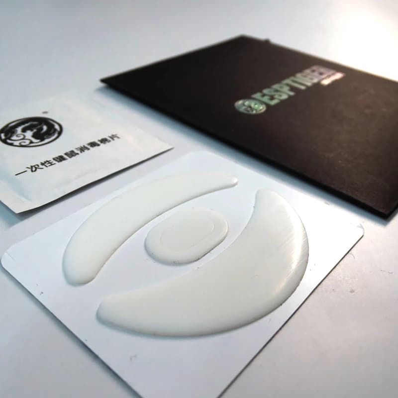 Esports Tiger ICE V2 Mouse Pattini Piedini per mouse per VGN Dragonfly F1/Pro/Pro Max/MOBA White ARC Mouse Scivola