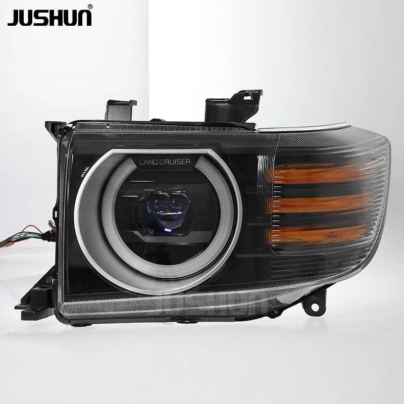JUSHUN Car LED Headlamp Assembly for LC70/75/79 2002-2023 Upgrade New Headlights the Brightness Can Be Increased by 300%
