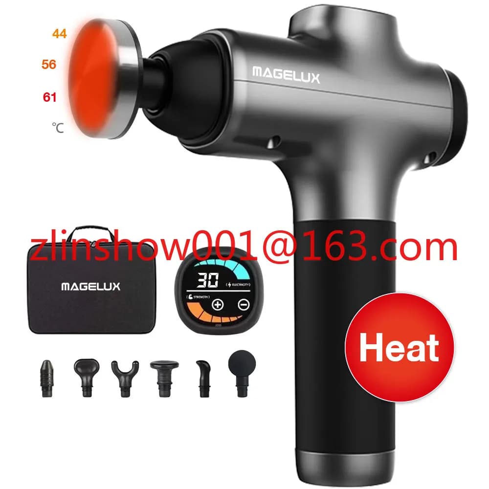 General Professional Massage Pistol for Deep Band Healthcare Products Muscle Massage Gun with 9 degrees heating and cold