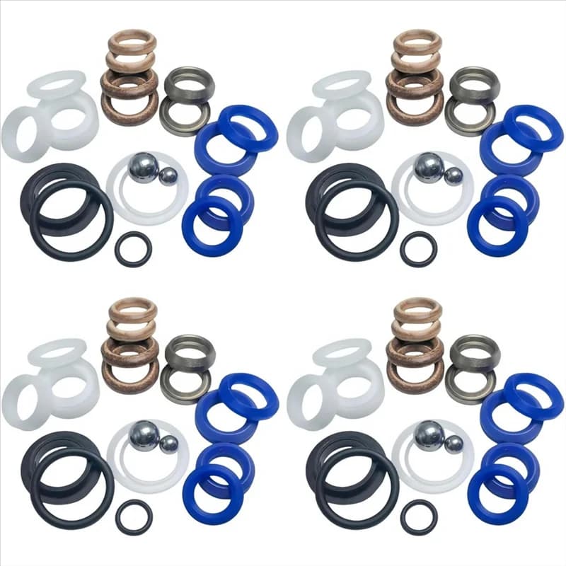 CHCH Per 390 Parti di ricambio per spruzzatore di vernice-4-PK 244194 Kit di imballaggio per riparazione pompa (modelli 210, 230, 295, 390, 395, 490, 495, 595,