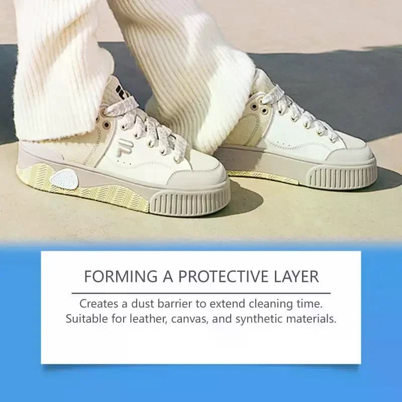 Crema detergente per sneaker che elimina rapidamente le macchie ostinate, migliorando la lucentezza della superficie, adatta per la pulizia di scarpe in pelle.