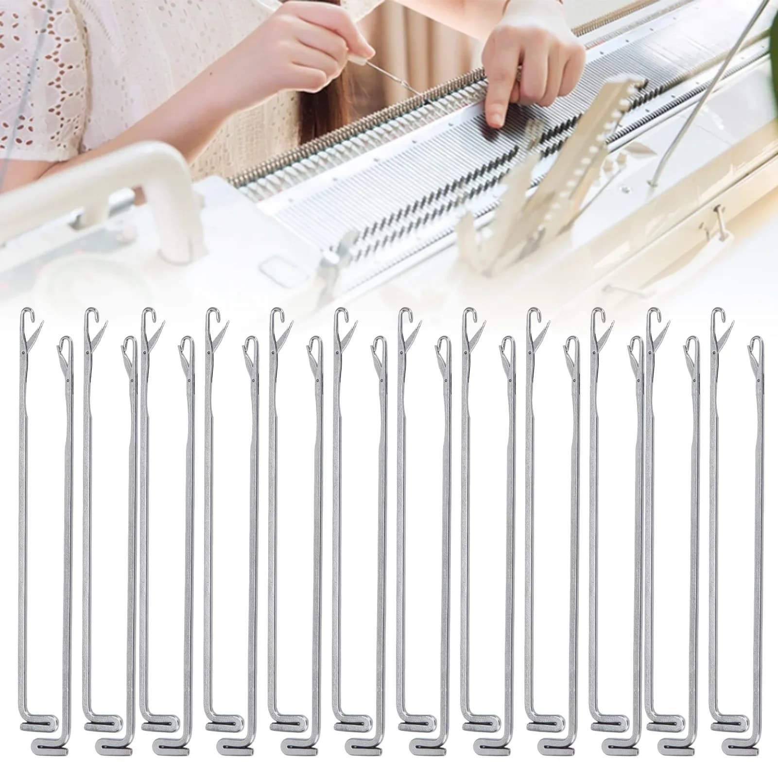 50Pcs Knitting Machine Needle Fabric Sewing DIY Craft Tools Universal For S/80/E6000