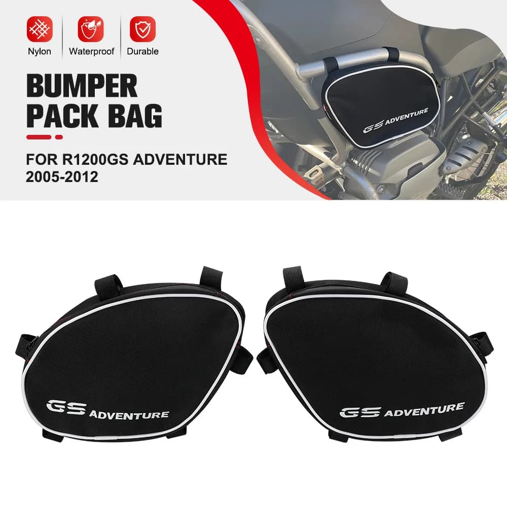 Motorcycle bumper pack R1200 GS positioning bag for BMW R1200GS R 1200 GS Adventure 2005-2012 Waterproof tool kit