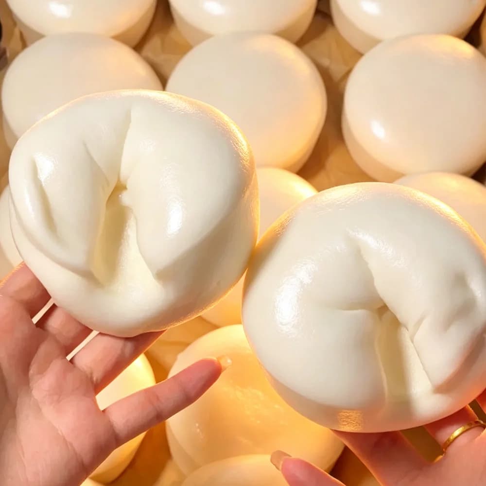 Bestseller Squishy Yogurt Cake Bread Slow Rising Squeeze Toy Morbido Giocattolo Antistress Sensoriale per Adulti e Bambini, Regalo di Compleanno