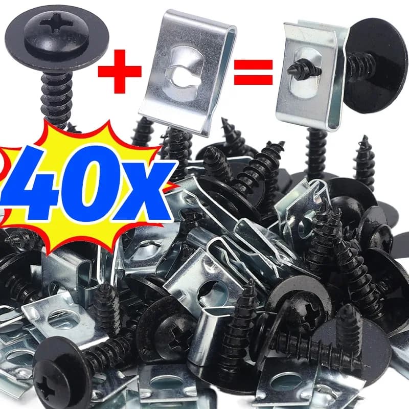 Auto Auto Parafango Vite Rondella Clip Per Honda Acura M6 Bullone In Metallo Zincato Parafango di Fissaggio 90308-SB2-013 90114-SE0-000 Sostituire