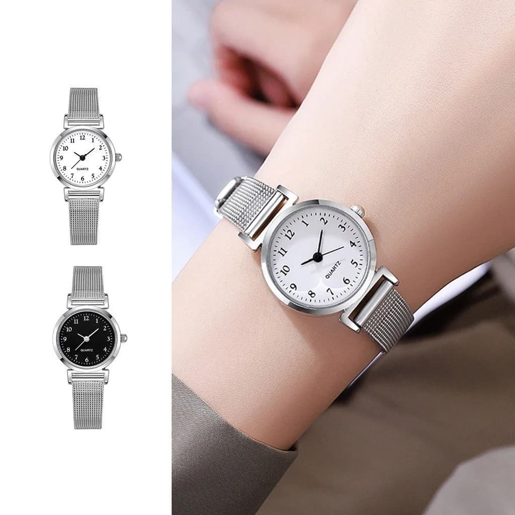 1pc Women Fashion Watch Casual Bracelet Watches Ladies Simple Dial Quartz Wristwatches Dress Clock Valentine's Day Gift
