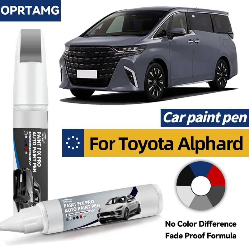 Car paint touch up pen For Toyota Alphard auto paint concealer pencil acrylic paints body repair car accessories detailing auto