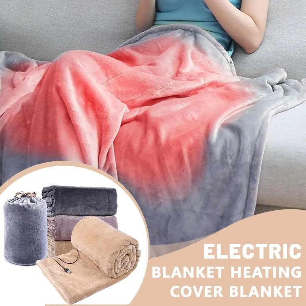 Coperta elettrica Efficienza energetica Coperta termica riscaldata a basso consumo energetico Coperta riscaldante economica alimentata tramite USB